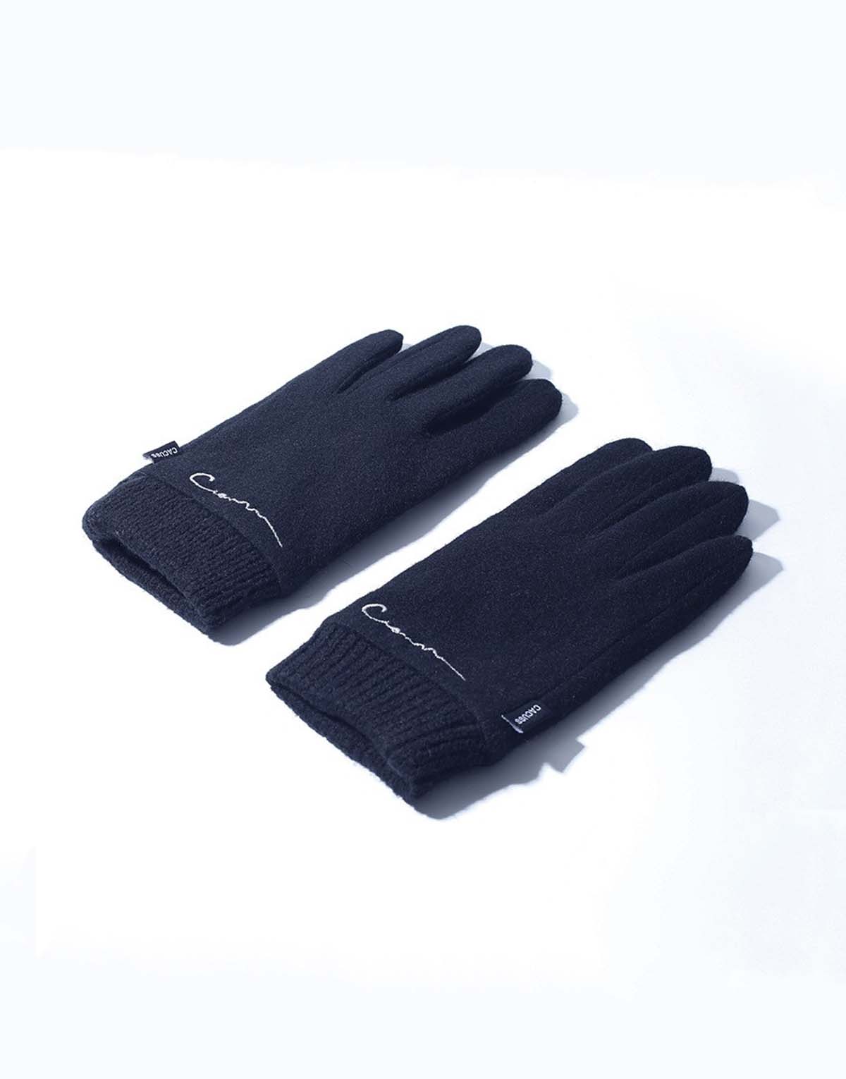 Men's Wool Thermal Cycling Gloves-g72